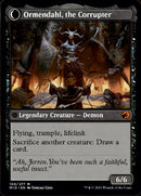 Jerren, Corrupted Bishop // Ormendahl, the Corrupter (MID-109) - Innistrad: Midnight Hunt: (Double Faced Transform)