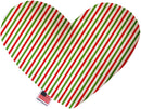 Pet and Dog Plush Heart or Bone Toy, "Christmas Patterns Group" (Available in different sizes, and 11 different pattern options!)