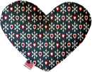 Pet and Dog Plush Heart or Bone Toy, "Winter Wonderland Group" (Available in different sizes, and 10 different patterns!)