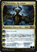 Nicol Bolas, the Ravager // Nicol Bolas, the Arisen (PRE-218S) - Core Set 2019 Promos: (originpwdfc) Foil
