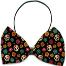 Halloween Pet, Dog and Cat Bow Ties, "Skulls Group"