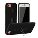 Finger Strap Phone Case for iPhone 8 Drop-prot ection Finger Ring Rugged Phone Case with Kickstand Dual Layer Case