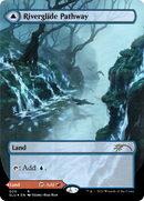 Riverglide Pathway // Lavaglide Pathway (SLU-020) - Secret Lair: Ultimate Edition: (Showcase) (Borderless) Foil