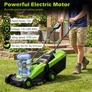 13-Inch Corded Electric Lawn Mower with 3-Position Height Adjustment