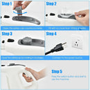 Handheld Steam Cleaner 1400W with 14-Piece Accessory Kit