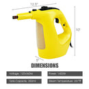 Handheld Steam Cleaner 1400W with 14-Piece Accessory Kit