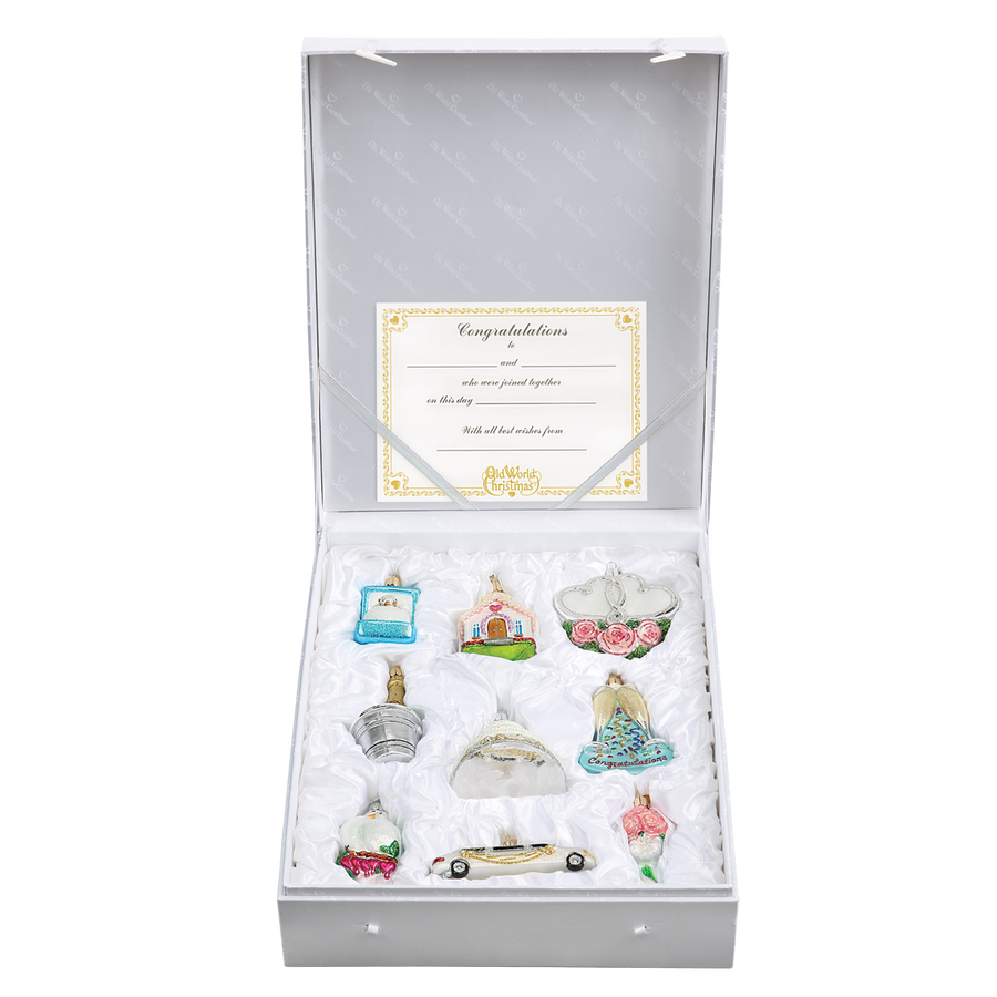 Just Married Collection Ornaments