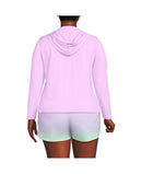 Lands End Long Sleeve Hooded Full Zip Upf 50 Rash Guard