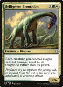Belligerent Brontodon | 218 | Ixalan