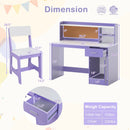 Kids Study Desk and Chair Set Student Table and Chair