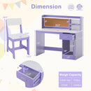 Kids Study Desk and Chair Set Student Table and Chair