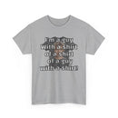 Funny Tongue Twister Tee, Unisex T-Shirt, Hilarious Quote Shirt, Joke Graphic Tee, Humorous Wordplay Top