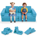 14 PCS Modular Kids Play Couch for Playroom and Bedroom