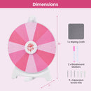 14 Slots Spin Wheel with Blackboard Marker