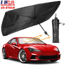 Car Sunshade Umbrella Foldable Sun Visor Protector Car Windshield Reflector Umbrella