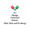 Pickleball Christmas Card