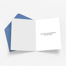 Santa In Sleigh Christmas Card