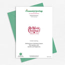 Reindeer Christmas Card