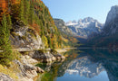 1500 Piece Jigsaw Puzzles, Gosausee, Austria, Idyllic puzzle, Mountain view, Adult Puzzles, Castorland C-152018-2