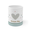 Dream Big Owl Mug โ Personalized 11oz Cute Nursery Coffee Cup