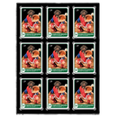 35PT 9-Card Black Border UV ONE-TOUCH® Magnetic Holder