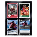 35PT 4-Card Black Border UV ONE-TOUCH® Magnetic Holder