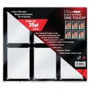 35PT 6-Card Black Border UV ONE-TOUCH® Magnetic Holder