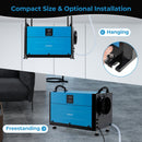 155 Pint Crawl Space Dehumidifier with 3 Modes and 24H Timer