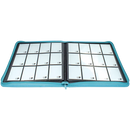 Vivid 12-Pocket Zippered PRO-Binder (Light Blue)