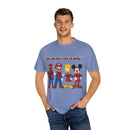Funny Guess Cartoon Tribute Unisex T-Shirt, Fun Graphic Tee, Perfect Gift for Kids & Adults, Family Bonding, Birthday, Casual Wear