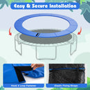 15 Feet Trampoline Pad Replacement Safety Pad with Fixing Straps (Blue)