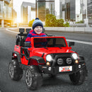 12V 2-Seater Ride on Car Truck with Remote Control and Storage Room-Red