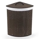 15 Gallon Bamboo Laundry Hamper with Removable Liner