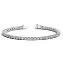 Lab Grown Round Diamond Tennis Bracelet in 14k White Gold (6 cctw F/G VS2/SI1)