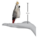 African Grey Parrot Ornament