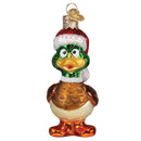 Silly Santa Duck Ornament