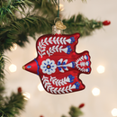 Folkfeather Thrush Ornament