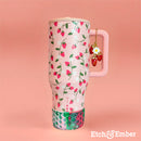 Berry Patch Waffle Tumbler Boot -Fall fits 20-40oz