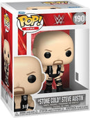 Funko Pop! WWE "Stone Cold" Steve Austin Vinyl Figure #190 with Funko Protector