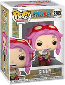 Funko Pop! Anime One Piece Ginny with Rifle Vinyl Figure #2205 + Protector
