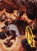 Tattered Ratter // Tattered Ratter (AWOE-020) - Wilds of Eldraine Art Series (Borderless)