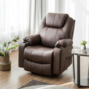 Electric Power Lift Leather Massage Sofa