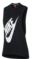 Nike Womens Vintage Style Logo Athletic Tank Top
