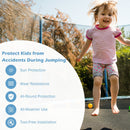 15/16 Feet Trampoline Replacement Safety Net with Adjustable Straps-16 ft