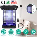 Electric Solar Powered Bug Zapper 1076Sq.Feet Range Mosquito Killer Lamp IP65 Waterproof Insect Fly Trap Catcher for Indoor Outdoor