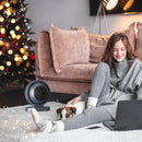 380W Space Heater with 30° Tilting Angle 3S Fast Heating Portable Desktop Electric Heater For Indoor Use With Overheat Protection Tip Over Protection