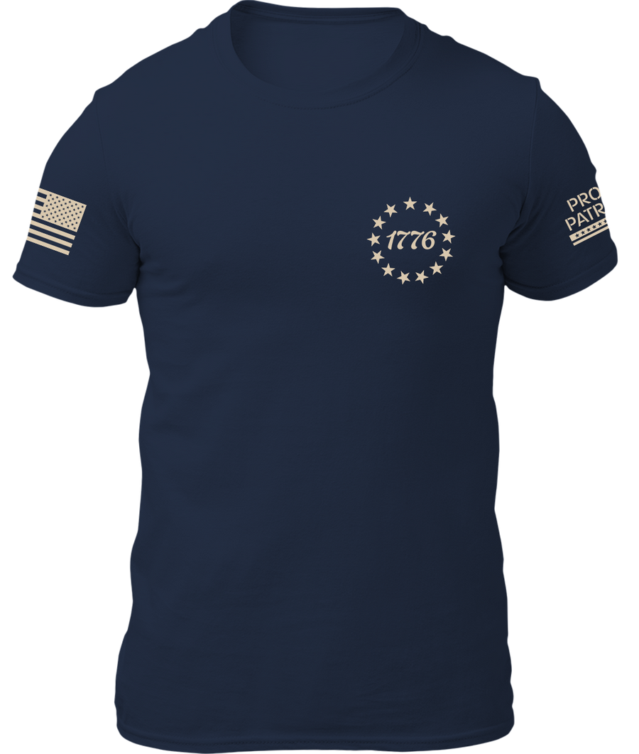 1776 Circle Navy Shirt