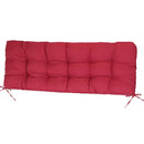Bench Seat Cushion For Indoor Outdoor Furniture Non Slip Long Chair Cushion with Ties Strap Swing Cushion 51.18x19.68IN For Garden Patio Balcony Entry