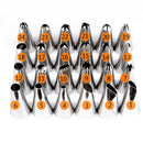24pcs Stainless Steel Cupcake Decorating Tips Set
