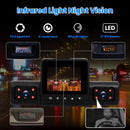 360° 4-Channel Dash Cam – 1080P, Night Vision, 32GB
